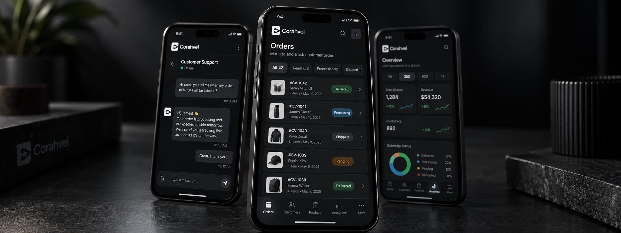 Mobile App Development work by Corahvel